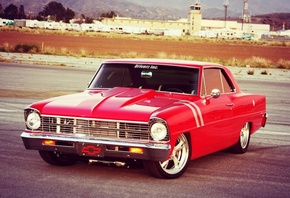 chevrolet, nova, custom