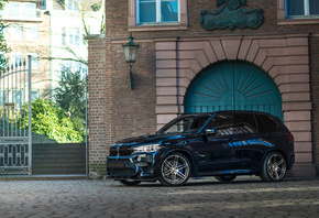 BMW, 2015-20, Manhart, MHX5 700, Кроссовер, Синий