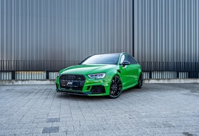 Audi, ABT, Sportback, RS3, Зеленый