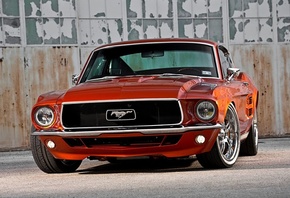 american, classic, car, ford, mustang