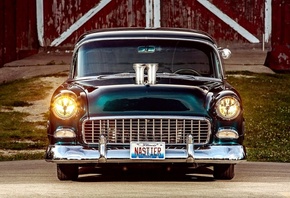 chevrolet, bel air, custom