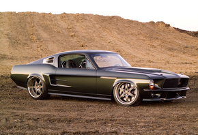 ford, mustang, 1967, custom, ringbrothers