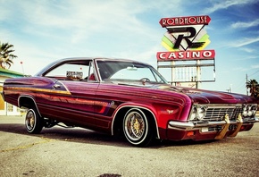 chevrolet, impala, 1968, custom, lowrider