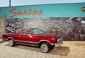 chevrolet, el camino, custom, lowrider