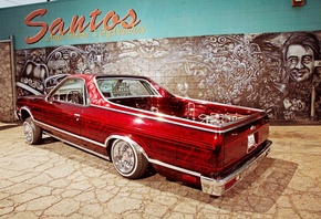 chevrolet, el camino, custom, lowrider