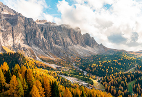 , , , , Passo Gardena, South Tyrol, Dolomite, Alps, 