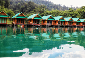 , , , Cheow Lan, Lake, Khao Sok, National Park, Thailand,  ...