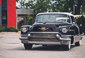 Cadillac, Sixty-Two, Convertible, 4k, retro, cars, 1956