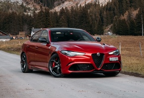 Alfa Romeo, Giulia, Quadrifoglio, 2021
