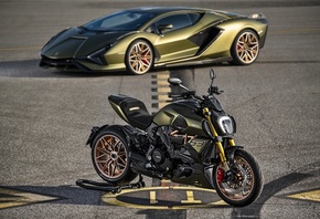 Ducati, Diavel, 1260, Lamborghini, Lamborghini, Sian, FKP, 37, 2021
