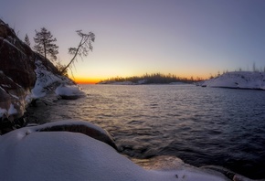 зима, Ладога, утро, фото, Павел Ващенков