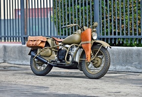 harley davidson, ��������, ����, 1942