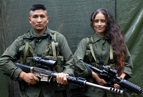 Партизаны FARC, оружие, Колумбия
