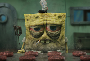 Spongebob, Cooking, Time