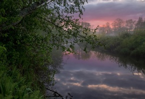весна, речка, утро, фото, Андрей Олонцев