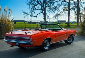 mercury, cougar, convertible, 1969