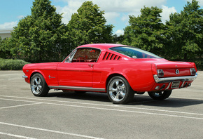 american, classic, car, ford, mustang