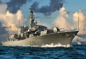 HMS Kent, , 