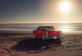 chevrolet, bel air, 1956