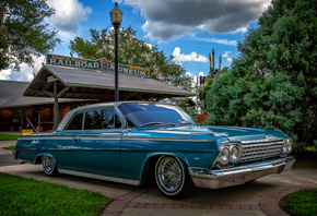 american, classic, car, chevrolet, impala