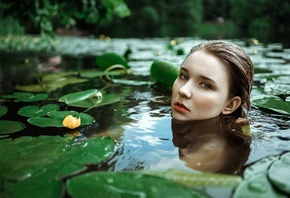девушка, в воде, Екатерина черкес, фото, Антон Набатчиков