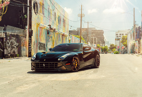 Vossen, Black, Ferrari, F12