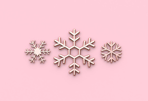 новый, год, зима, снежинки, фон, украшения, розовый, new, year, winter, snowflakes, background, pattern, pink