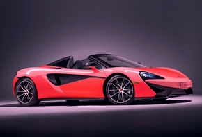McLaren, суперкар, цвет, фон