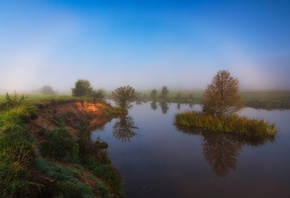 сентябрь, речка, пейзаж, фото, Андрей Олонцев