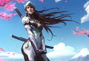 Overwatch, Genji, Female Version