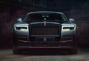 обои 2022, Rolls-Royce, Ghost, Black Badge 2022, Rolls-Royce, Ghost, Black Badge