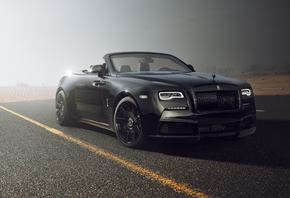 Spofec, Rolls-Royce, Dawn, Black, Badge, Overdose