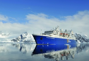 Antarctica, Антарктида, Ocean Diamond, cruise ship, круизный лайнер