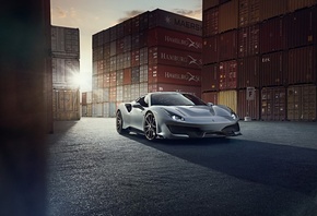 ferrari, 488, pista, novitec