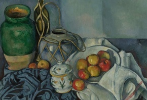 Still Life with Apples, 1894, Натюрморт с яблоками, Paul Cezanne, Поль Сезанн