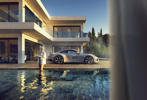 Porsche, 2023, sports car, Porsche 911 Sport Classic