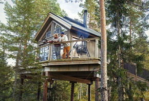 glamping, Norway, Tree Top Cabin, Namdalen