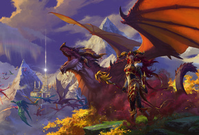 World of Warcraft Dragonflight, massively multiplayer online role-playing g ...