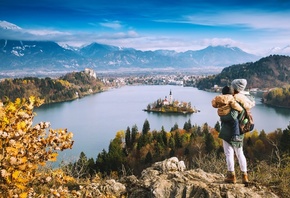 Europe, Autumn, travel, Slovenia, Lake Bled
