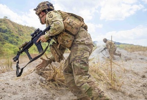 Soldiers, Army, Philippines, live-fire exercise