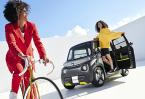 Opel, tiny little electric city car, Opel Rocks e