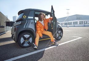 Opel, tiny little electric city car, Opel Rocks e