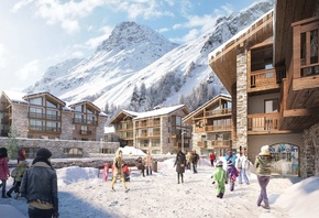 Studio Arch, urban planning, Europe, Val Thorens, French Alps