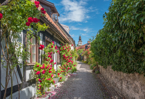 Visby, Sweden, Medieval Alley