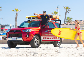 Toyota, San Diego, Lifeguards, beach