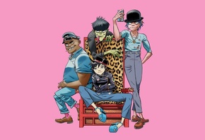 Gorillaz, virtual band, alternative rock, electronic, hip hop