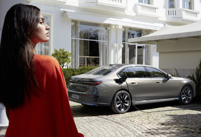 BMW, Cannes, electric luxury car, BMW i7