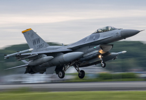 General Dynamics F-16 Fighting Falcon, Japan, Misawa Air Base, single-engin ...