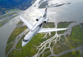 Dassault Aviation, long-range business jet, Dassault Falcon 5X, Lewis and C ...