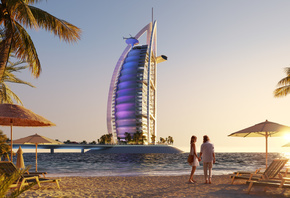 Burj Al Arab, luxury hotel, Dubai, United Arab Emirates